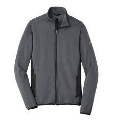 EDDIE BAUER Custom Men's Full-Zip Heather Stretch Fleece Jacket.