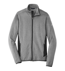 EDDIE BAUER Custom Men's Full-Zip Heather Stretch Fleece Jacket.