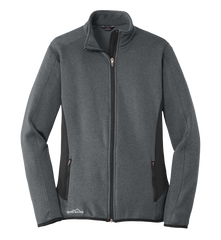 EDDIE BAUER Custom Ladies Full-Zip Heather Stretch Fleece Jacket.