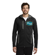 EDDIE BAUER Custom Men's Sport Hooded Full-Zip Fleece Jacket.