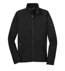 EDDIE BAUER Custom Men's Shaded Crosshatch Soft Shell Jacket.
