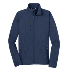 EDDIE BAUER Custom Men's Shaded Crosshatch Soft Shell Jacket.