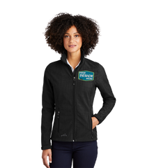 EDDIE BAUER Custom Ladies Shaded Crosshatch Soft Shell Jacket.