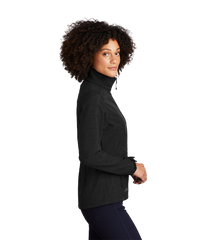 EDDIE BAUER Custom Ladies Shaded Crosshatch Soft Shell Jacket.