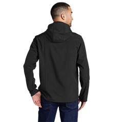 EDDIE BAUER Custom Men's Hooded Soft Shell Parka.