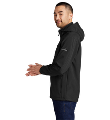 EDDIE BAUER Custom Men's Hooded Soft Shell Parka.