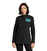 EDDIE BAUER Custom Ladies Stretch Soft Shell Jacket.