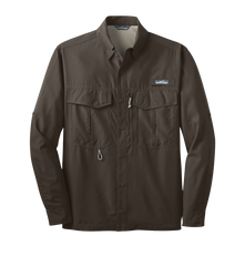 EDDIE BAUER Custom Men's - Long Sleeve Performance Fishing Shirt.