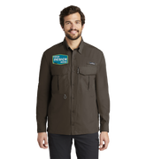 EDDIE BAUER Custom Men's - Long Sleeve Performance Fishing Shirt.