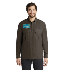 EDDIE BAUER Custom Men's - Long Sleeve Performance Fishing Shirt.