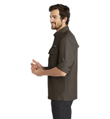 EDDIE BAUER Custom Men's - Long Sleeve Performance Fishing Shirt.