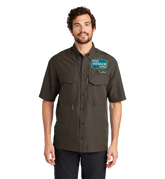 EDDIE BAUER Custom Men's - Short Sleeve Performance Fishing Shirt.