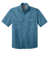 EDDIE BAUER Custom Men's - Short Sleeve Fishing Shirt.