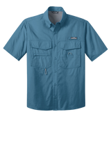EDDIE BAUER Custom Men's - Short Sleeve Fishing Shirt.