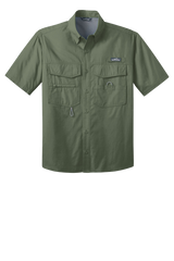 EDDIE BAUER Custom Men's - Short Sleeve Fishing Shirt.