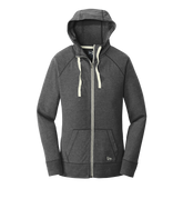 NEW ERA Custom Ladies Sueded Cotton Blend Full-Zip Hoodie.