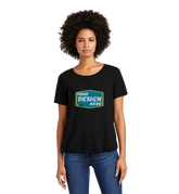 NEW ERA Custom Ladies Tri-Blend Performance Cinch Tee.