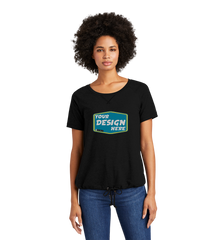NEW ERA Custom Ladies Tri-Blend Performance Cinch Tee.