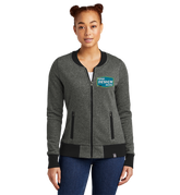 NEW ERA Custom Ladies French Terry Baseball Full-Zip.