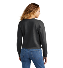 NEW ERA Custom Ladies Tri-Blend Fleece Crop Crew.