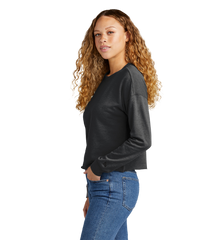 NEW ERA Custom Ladies Tri-Blend Fleece Crop Crew.