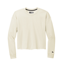 NEW ERA Custom Ladies Tri-Blend Fleece Crop Crew.