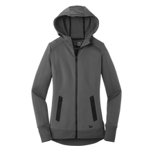 NEW ERA Custom Ladies Venue Fleece Full-Zip Hoodie.