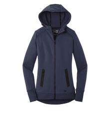 NEW ERA Custom Ladies Venue Fleece Full-Zip Hoodie.