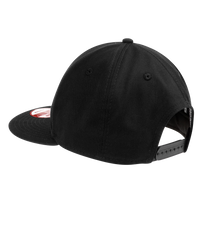 NEW ERA Custom Unisex Flat Bill Snapback Cap.