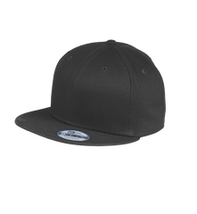 NEW ERA Custom Unisex Flat Bill Snapback Cap.