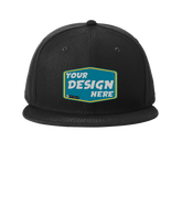NEW ERA Custom Unisex Standard Fit Flat Bill Snapback Cap