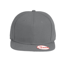 NEW ERA Custom Unisex Original Fit Flat Bill Snapback Cap.
