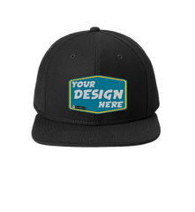 NEW ERA Custom Unisex Original Fit Diamond Era Flat Bill Snapback Cap.