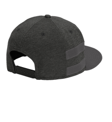 NEW ERA Custom Unisex Shadow Heather Striped Flat Bill Snapback Cap