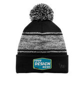 NEW ERA Custom Unisex Knit Chilled Pom Beanie.