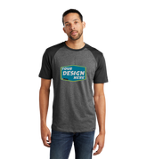 NEW ERA Custom Men's Heritage Blend Varsity Tee.