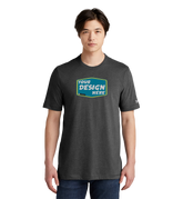 NEW ERA Custom Men's Sueded Cotton Blend Crew Tee.