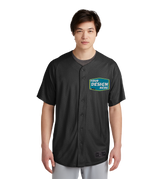 NEW ERA Custom Men's Diamond Era Full-Button Jersey.