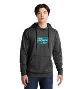 NEW ERA Custom Men's Tri-Blend Fleece Pullover Hoodie.