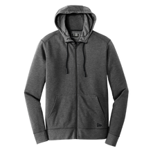 NEW ERA Custom Men's Tri-Blend Fleece Full-Zip Hoodi.