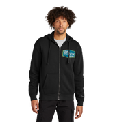 NEW ERA Custom Men's Heritage Fleece Full-Zip Hoodie.