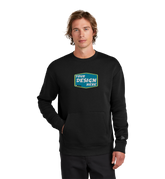 NEW ERA Custom Men's Heritage Fleece Pocket Crew.