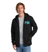 NEW ERA Custom Men's Comeback Fleece Full-Zip Hoodie.