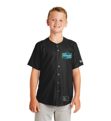 NEW ERA Custom Youth Diamond Era Full-Button Jersey.