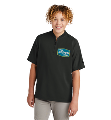 NEW ERA Custom Youth Cage Short Sleeve 1/4-Zip Jacket.