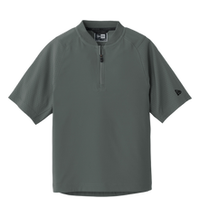 NEW ERA Custom Youth Cage Short Sleeve 1/4-Zip Jacket.
