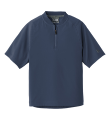 NEW ERA Custom Youth Cage Short Sleeve 1/4-Zip Jacket.