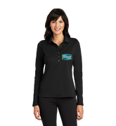 NIKE Custom Ladies Long Sleeve Dri-FIT Stretch Tech Polo