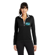 NIKE Custom Ladies Dri-FIT 1/2-Zip Cover-Up