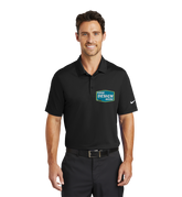 NIKE Custom Men's Dri-FIT Vertical Mesh Polo